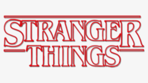 Stranger Things Title Png - Calligraphy, Transparent Png, Free Download