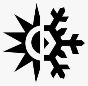 Png File Svg - Winter And Summer Symbol, Transparent Png, Free Download