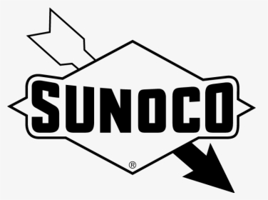 Free Vector Sunoco Logo - Sunoco Logo Black And White, HD Png Download, Free Download