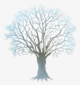 Winter Tree Clip Art Free Transparent Png - Winter Tree Transparent Background, Png Download, Free Download