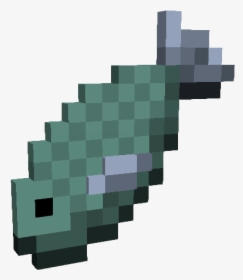 Minecraft Fish Png, Transparent Png, Free Download