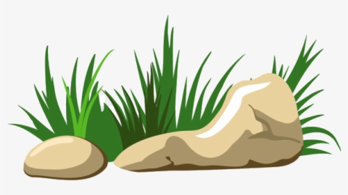 Soil Rock Clipart Free On Transparent Png - Cartoon Transparent Background Grass Png, Png Download, Free Download