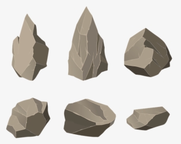 Rock, Stones, Transparent, Stone, Rocks, Pointed - Origami, HD Png Download, Free Download