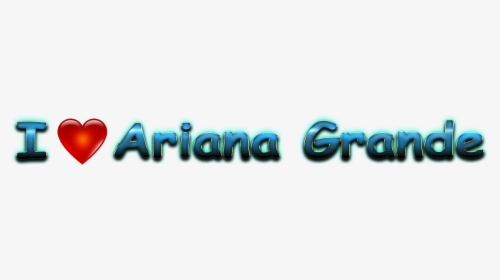 Ariana Grande Heart Name Transparent Png - Heart, Png Download, Free Download