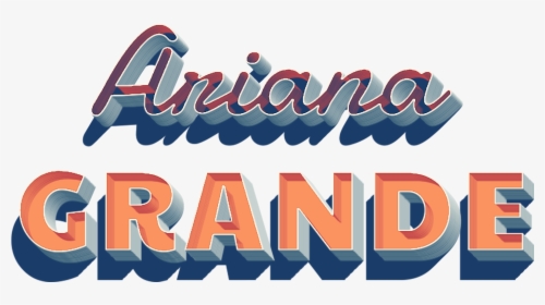 Ariana Grande Name Logo Png - Ariana Grande Name Tag, Transparent Png, Free Download