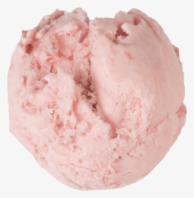 Strawberry Ice Cream Scoop Png, Transparent Png, Free Download