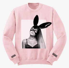 Ariana Grande Pink Sweatshirt Dangerous Woman, HD Png Download, Free Download