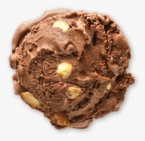 Homemade Brand Dutch Chocolate Almond Ice Cream Scoop - Chocolate, HD Png Download, Free Download