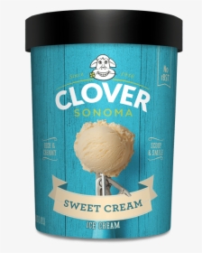 Sweet Cream Ice Cream - Clover Sweet Cream Ice Cream, HD Png Download, Free Download
