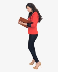 Office Lady Png - Cut Out Person Png, Transparent Png, Free Download