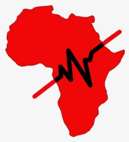 Transparent Heart Rate Clipart - Africa Map Red, HD Png Download, Free Download