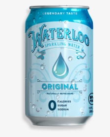 Can Original - Waterloo Coconut Sparkling Water, HD Png Download, Free Download