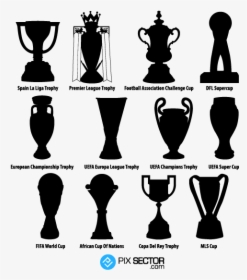 Football Trophies Vector Png - Europa League Trophy Vector, Transparent Png, Free Download