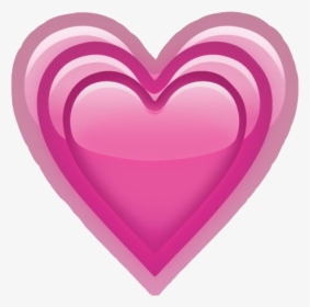 #heart #emoji #pink #iphone #summer #photography #decoration - Iphone Heart Emoji Transparent, HD Png Download, Free Download