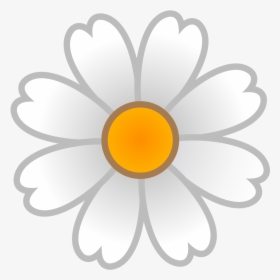 Blossom Icon - White Flower Emoji Png, Transparent Png, Free Download