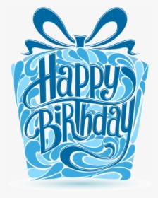Happy Birthday Images Blue, HD Png Download, Free Download