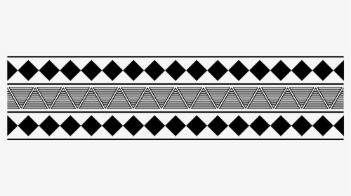 Free African Vector Patterns Black And White Png Picture - Triangle, Transparent Png, Free Download