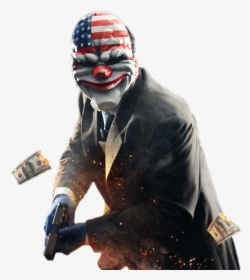 Transparent Video Game Renders Png - Dallas Payday2, Png Download, Free Download