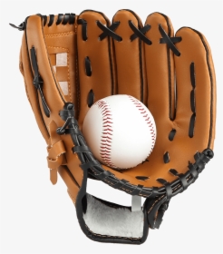 Baseball Glove And Ball - Baseball Glove, HD Png Download, Free Download