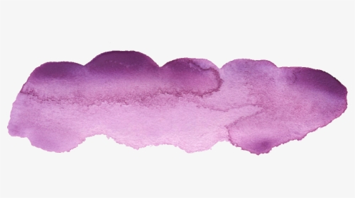 24 Purple Watercolor Brush Stroke - Purple Watercolor Transparent Background, HD Png Download, Free Download