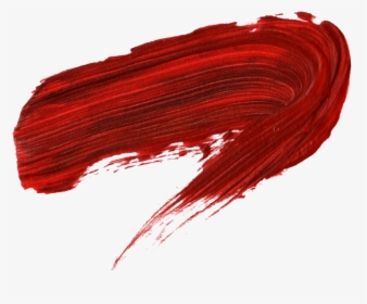 Red Paint Stroke Png - Красный Мазок Пнг, Transparent Png, Free Download