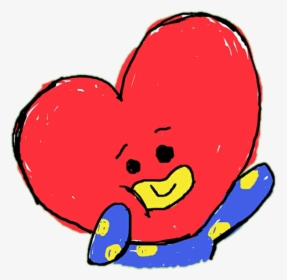 Tumblr Transparent Collage Sticker By Internetokay - Tata And Mang Bt21, HD Png Download, Free Download