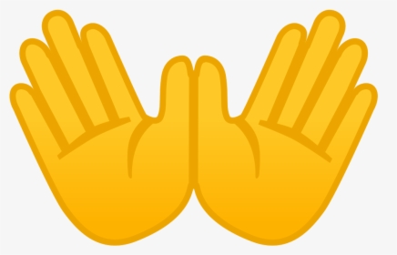 Noto Emoji Oreo 1f450 - High Five Emoji Png, Transparent Png, Free Download