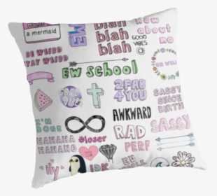 "tumblr Transparent Collage - Cushion, HD Png Download, Free Download
