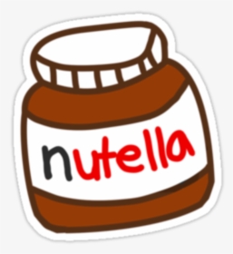 Nutella Tumblr Stickers Of Nutella, HD Png Download, Free Download