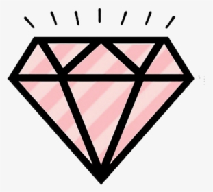 Diamonds Png Tumblr - Drawing Diamond, Transparent Png, Free Download