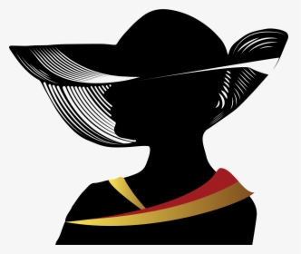 Woman, Hat, Religious, Fashion, Lady, Church - Women In Hats Silhouette, HD Png Download, Free Download