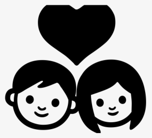 Couple Emoji Png -android Emoji 1f491 - Couple Emoji Icon Png, Transparent Png, Free Download