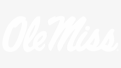 Ole Miss Logo - Ole Miss Logo Black And White, HD Png Download, Free Download