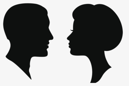 Female Man Art Woman Transprent Png Free - Face Silhouette Vector Free, Transparent Png, Free Download