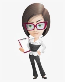 Transparent Woman Cartoon Png - Business Woman Vector Png, Png Download, Free Download