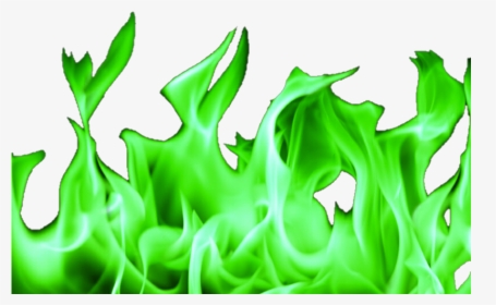 Green Fire Png - Clipart Transparent Background Flames, Png Download, Free Download