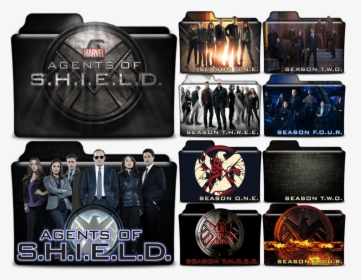 Agents Of Shield Logo Png - Agents Of Shield All Seasons Logo, Transparent Png, Free Download