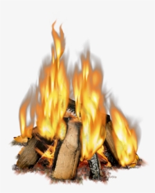 Bonfire Png - Wood With Fire Png, Transparent Png, Free Download
