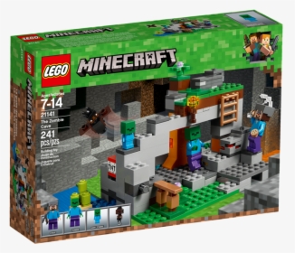 Lego Minecraft 21141 The Zombie Cave, HD Png Download, Free Download