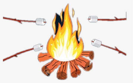 Transparent Bon Fire Png - Marshmallow Over Campfire Png, Png Download, Free Download