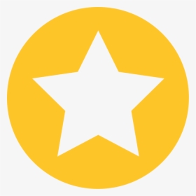 Transparent Gold Star Png - Circle Star Icon, Png Download, Free Download
