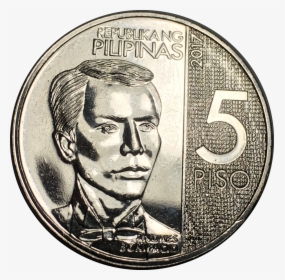 5 Peso Coin Philippines, HD Png Download, Free Download
