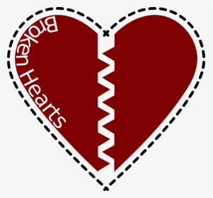 Broken Hearts Red Clip Arts - Patchwork Heart, HD Png Download, Free Download