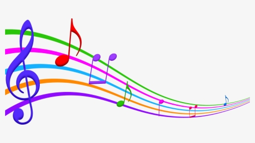 Colored Musical Notes Clip Art, HD Png Download, Free Download