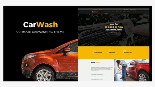 Car Wash - Car Wash Wordpress Free Theme, HD Png Download, Free Download