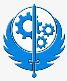 Transparent Brotherhood Of Steel Png - Midwest Brotherhood Of Steel Symbol, Png Download, Free Download