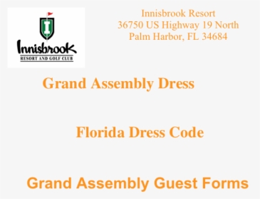 ￼￼   grand Assembly Dress Code    Florida Dress Code - Parallel, HD Png Download, Free Download