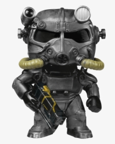 Fallout Brotherhood Of Steel Pop Figure - Funko Pop Fallout T 60 Power Armor, HD Png Download, Free Download