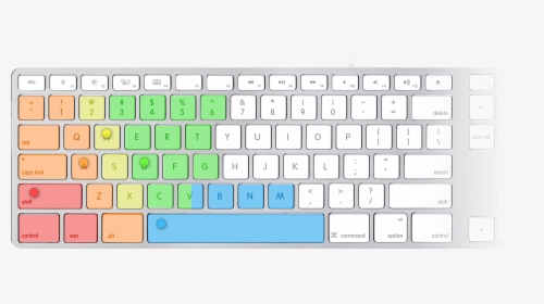 Transparent Gaming Keyboard Clipart - Write At On Mac, HD Png Download, Free Download