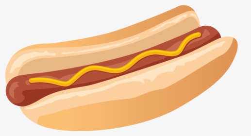 Hot Dog Eating Contest %%sep%% Brockport - Hot Dog Without Background, HD Png Download, Free Download